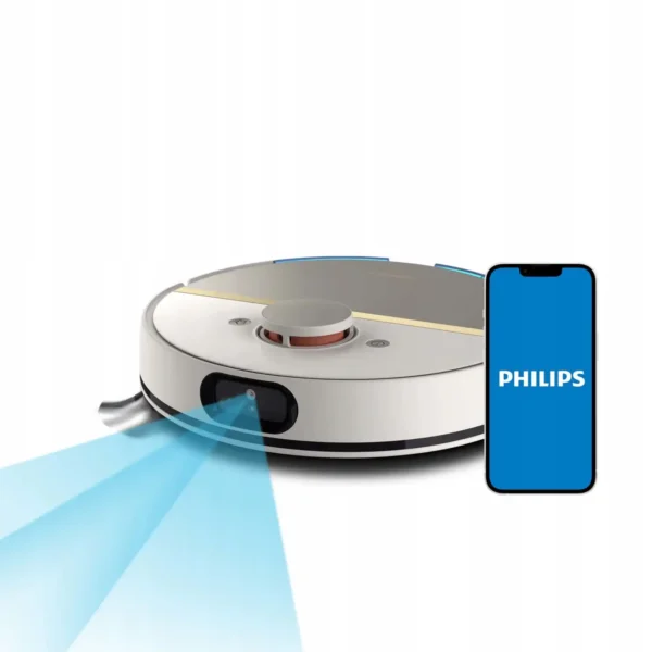Odkurzacz i mop robotyczny PHILIPS HOMERUN 7000 SERIES AQUA.